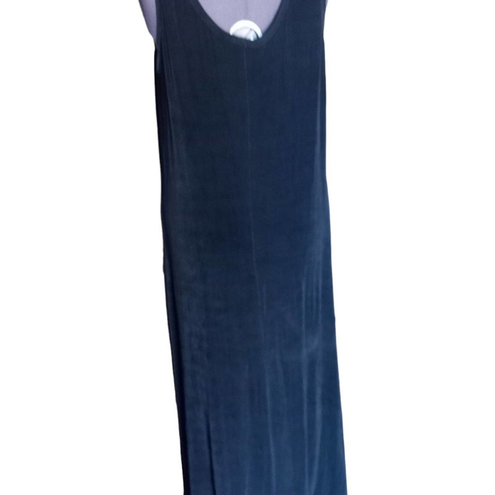 Softwear by Mark Singer black sleeveless maxi dress, Large - Picture 3 of 7